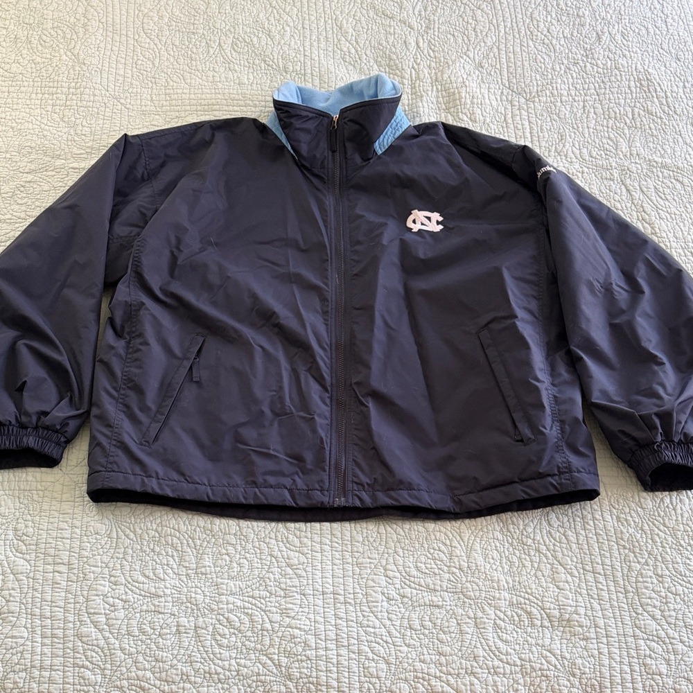 Columbia Men's UNC Jacket with Light Blue Trim